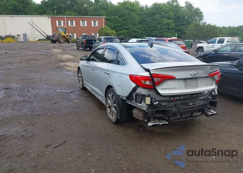 2015 Hyundai Sonata Limited 2.0T from USA, damaged, VIN 5NPE34AB6FH113855